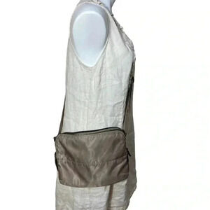 Lug delta mini nylon crossbody bag